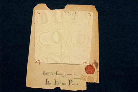 Blessed Pope Pius IX cassock